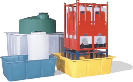 Polyethylene plastic storage tanks